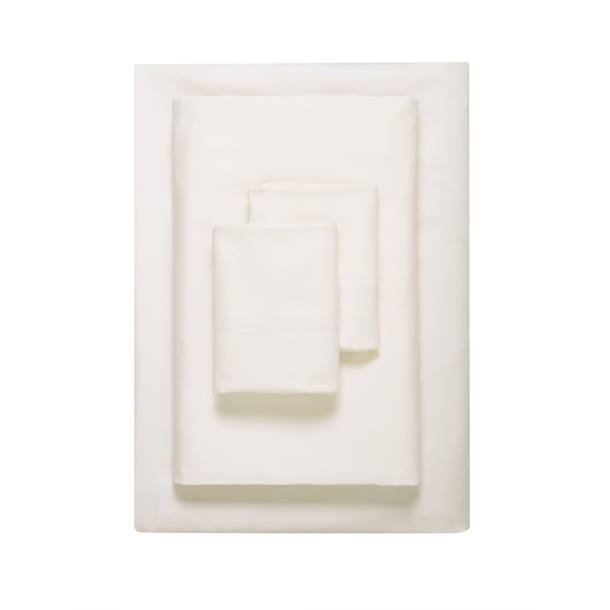 Vera Wang Perfect 400 Thread Count 100 Cotton Percale Sheet Set